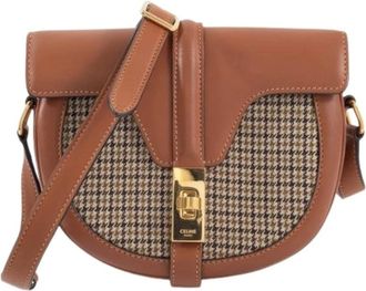 Celine Pre-owned Cross Body Bags, female, Brown, Size: ONE SIZE Pre-owned Vintage Shoulder Bag