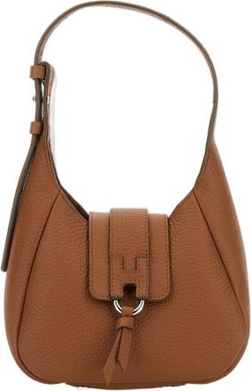 Hogan Classic Brown Handbag with Structured Silhouette