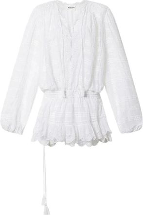 Isabel Marant Short Dresses, female, White, Size: S Preya Dress