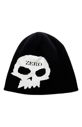 Pleasures X Zero Skateboards Single Skully Beanie in Black at Nordstrom