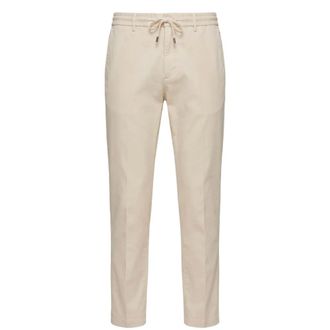 PESERICO Pantalones con cord&oacute;n - Trousers - Hombre - Beige - 2XL