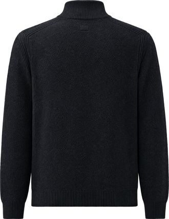 C.P. Company High-Neck Wool-Blend Sweater - Black