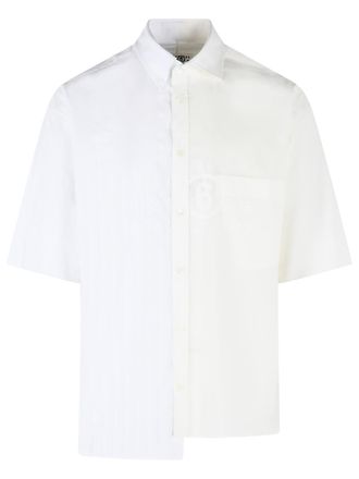 Maison Margiela wit katoenen overhemd