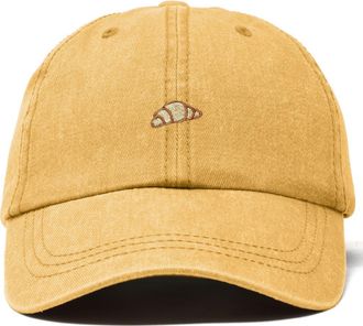 Dalix Croissant Dad Cap in Washed Gold at Nordstrom