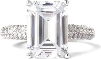 Izabel Display Anello Mega Rectangle - Grigio