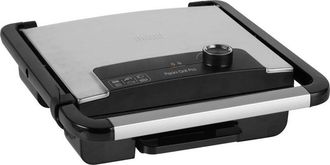 Princess 01.112425.01.001 Elettrico Grill Panini Rivestimento antiaderente, Spia luminosa, pieghevole Nero - Princess