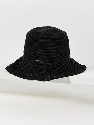 Seafolly Raffia Bucket Hat