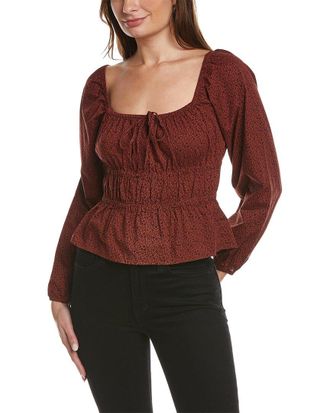 Nation Ltd Nation Ltd Gianna Elastic Waist Blouse