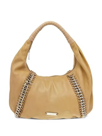Michael Kors Pre-Owned suede tote bag - women - Leather - One Size - Neutrals