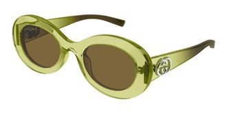 Gucci GG2026S 004 Womens Sunglasses Green Size 51