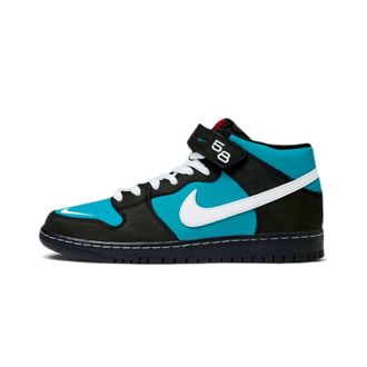 Nike Fitness, Heren, Veelkleurig, 42 1/2 EU, Leer, Dunk Mid SB Griffey
