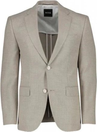 HUGO BOSS H-Janson-Flaps-232 Blazer - Heren - Blazers - Beige - 3XL - Jassen