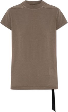 Rick Owens Katoenen T-shirt - Dames - T-shirts - Bruin - M - Katoen - Tops