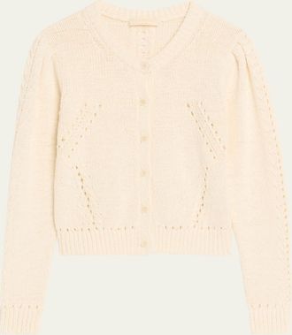 Ulla Johnson Delphina Ricrac Embellished Sleeveless Midi Dress