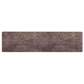 vidaXL Pasillo De Alfombra Marsa Gris 80 X 450 Cm Poli&eacute;ster Y Pvc Vidaxl