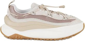Moon Boot Moon 247 Xlace Sneakers - Heren - Sneakers - Beige - 39 EU - Polyester - Schoenen