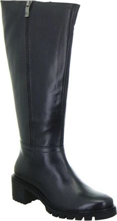 Ara Zwarte Hoge Laarzenjes voor Dames - Dames - Hoge Laarzen - Zwart - 37 EU - Leer - Schoenen
