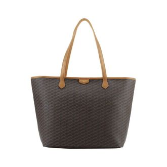 Pourchet Tassen, Dames, Bruin, ONE Size, Leer, Cabas Waves