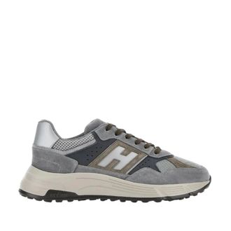 Hogan Hyperlight Sneakers - Heren - Sneakers - Grijs - 43 EU - Leer - Schoenen