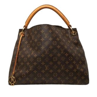 Louis Vuitton Pre-owned Artsy MM - Dames - Pre-owned - Bruin - Maat: ONE Size Leer