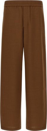 Ami Brown Wool Pants