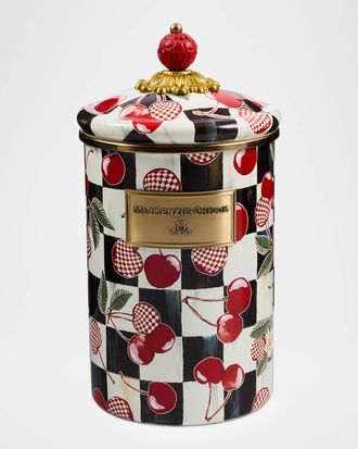 MacKenzie-Childs Mon Cheri Large Canister