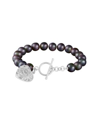 Splendid Pearls Silver 7-8Mm Pearl Bracelet