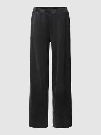 Esm&eacute; Studios Jogpants in unifarbenem Design Modell Palma in Black, Gr&ouml;&szlig;e XS