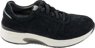 Gabor Walking Sneaker - Heren - Sneakers - Zwart - 39 EU - Leer - Schoenen