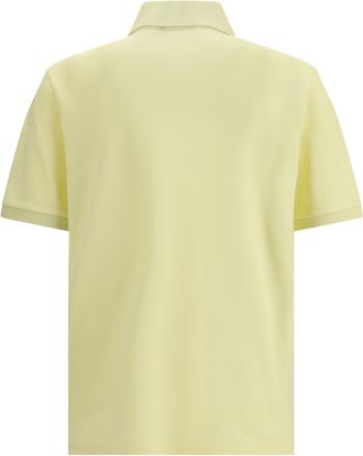 Thom Browne Iconic Bands Cotton Polo - Yellow