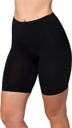 Montelle Intimates Body Bliss Biker Shorts in Black at Nordstrom, Size Xx-Large