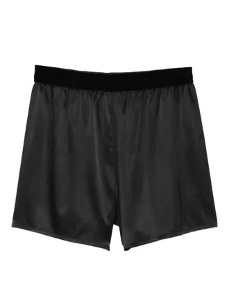 Tom Ford Silk Shorts - Black