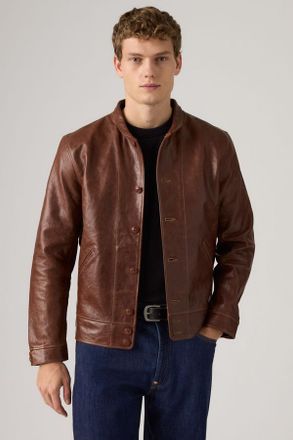 Levi's Vintage Clothing Chaqueta Menlo Cossack - Hombre - XL - Marr&oacute;n / Golden Brown