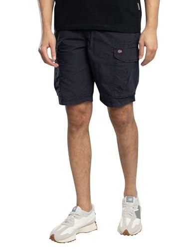 Bermuda Short En Coton Bleu Marine Napapijri - Taille 38 (W30) - Occasion Très Bon état