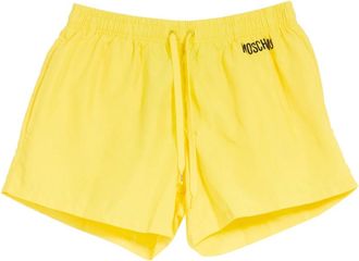 Moschino Smiley Beach Boxer Shorts - Heren - Strandmode - Geel - S - Nylon - Badmode