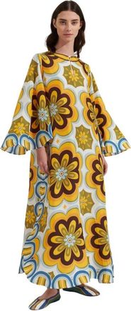 La DoubleJ Goddess Flying Dress - Dames - Maxi kleedjes - Veelkleurig - S - Leer - Kleedjes