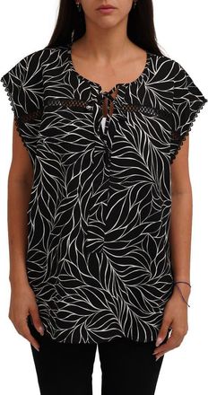 Sunny Leigh Tie Keyhole Cap Sleeve Top in Blakely at Nordstrom Rack, Size 3 X