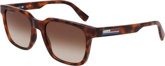 Lacoste L6028S 214 Mens Sunglasses Tortoiseshell Size 54
