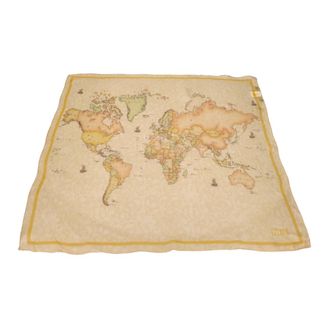 Alviero Martini 1A Classe Geo-print Foulard - Dames - Accessoires - Veelkleurig - Maat: ONE Size Zijde