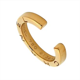 Chanel Yellow Gold Yellow Gold (18K) Band Ring (Pre-Owned)