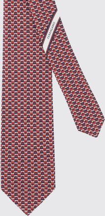 Ferragamo Cravatta Gancini Ferragamo in seta jacquard