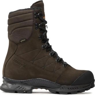 Meindl Stivali stringati in pelle - Marrone