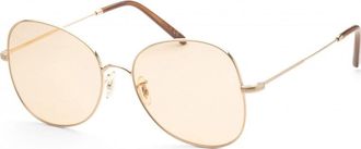 Oliver Peoples Womens OV1313 56 5245 Eliane Sunglasses - Gold - One Size