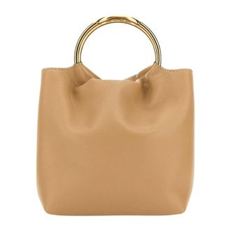 Valentino Garavani Handbags, female, Beige, Size: ONE SIZE Bucket Bag