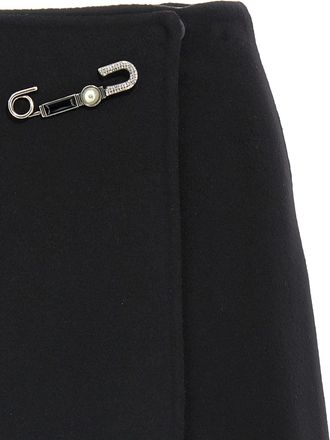 Ermanno Scervino Virgin Wool Long Womens Skirt
