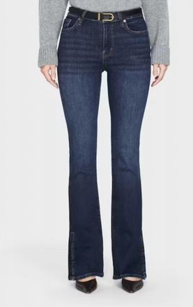 Frame Denim Le Mini Boot Jena Jeans In Moonflower