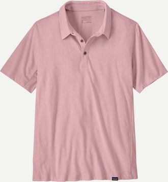 Patagonia Mens Essential Polo In Quiet Violet