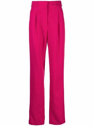 Stella McCartney Lara tailored trousers - women - Viscose/Wool - 36 - Pink