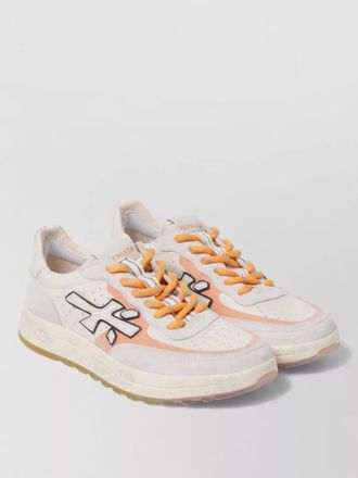 Premiata cotton low-top sneakers