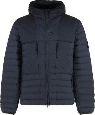 Stone Island Heren, Jassen, Blauw, Maat: XL Nylon